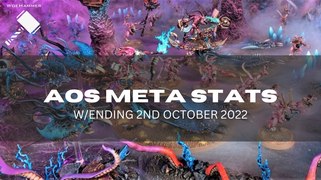 Aos Performance AoS Meta Stats W/Ending 2nd October 2022 - Woehammer